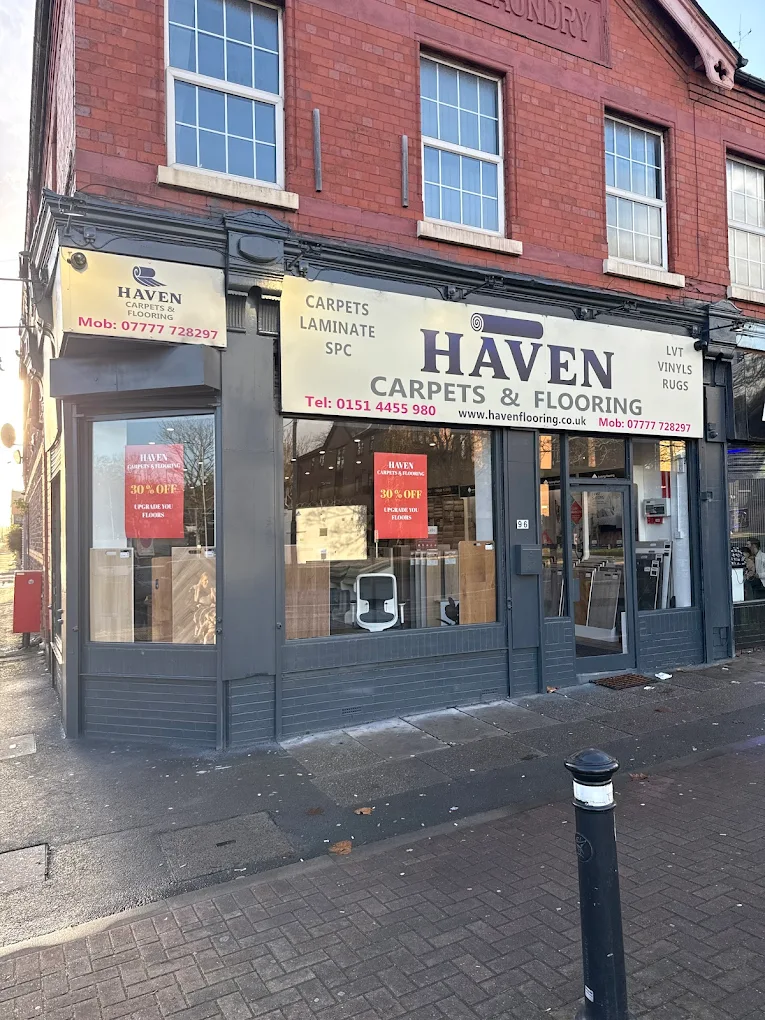 Haven Carpets & Flooring shop on Aigburth Road Dingle Liverpool – flooring Liverpool
